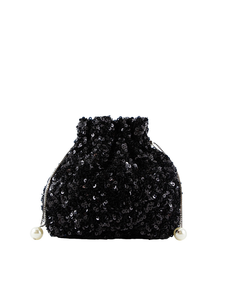 ROSANTICA: Iris Paillettes Black