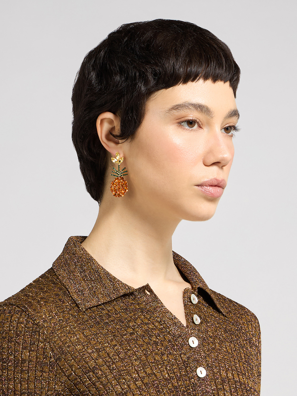 ROSANTICA: Cornucopia Yellow Earrings